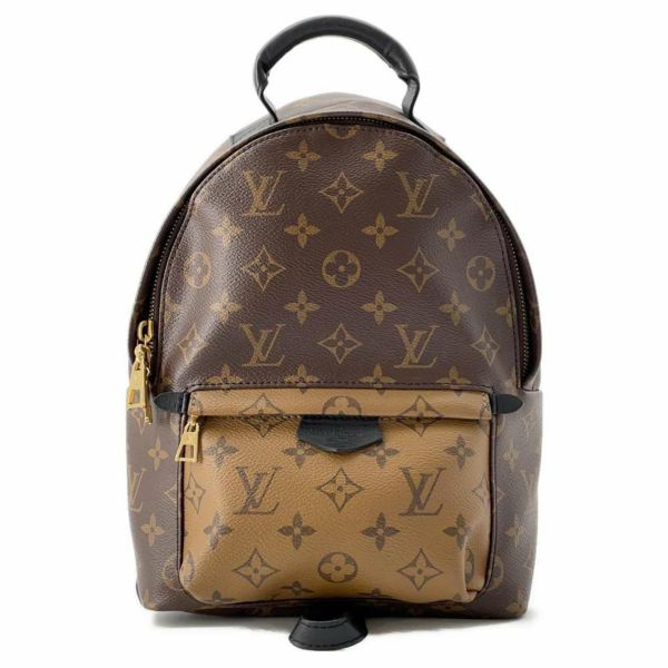 ルイヴィトン リュック モノグラム・リバース パームスプリングス バックパックPM M43116 LOUIS VUITTON ブラック 黒