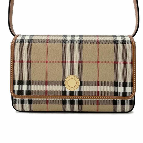 バーバリー ショルダーバッグ ハンプシャー ノバチェック レザー 80704211 BURBERRY バッグ 安心保証 |  中古・新品ブランド販売ギャラリーレア公式通販