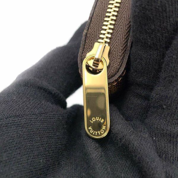 ルイヴィトン コインケース ダミエ・エベヌ ジッピー・コインパース N63070 LOUIS VUITTON 財布 小銭入れ