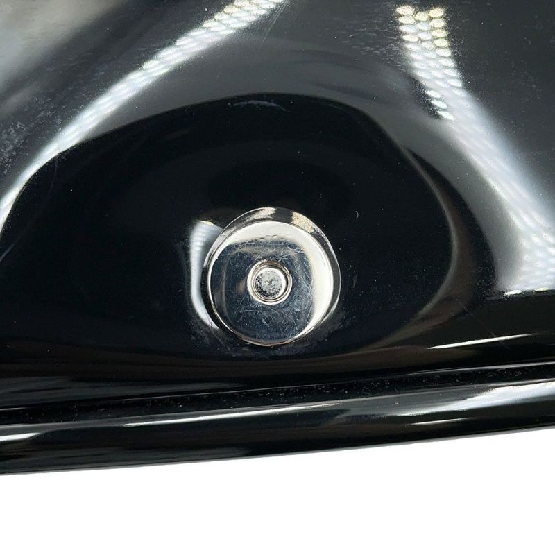 バーバリー チェーンショルダーバッグ プリント パテント BURBERRY 黒