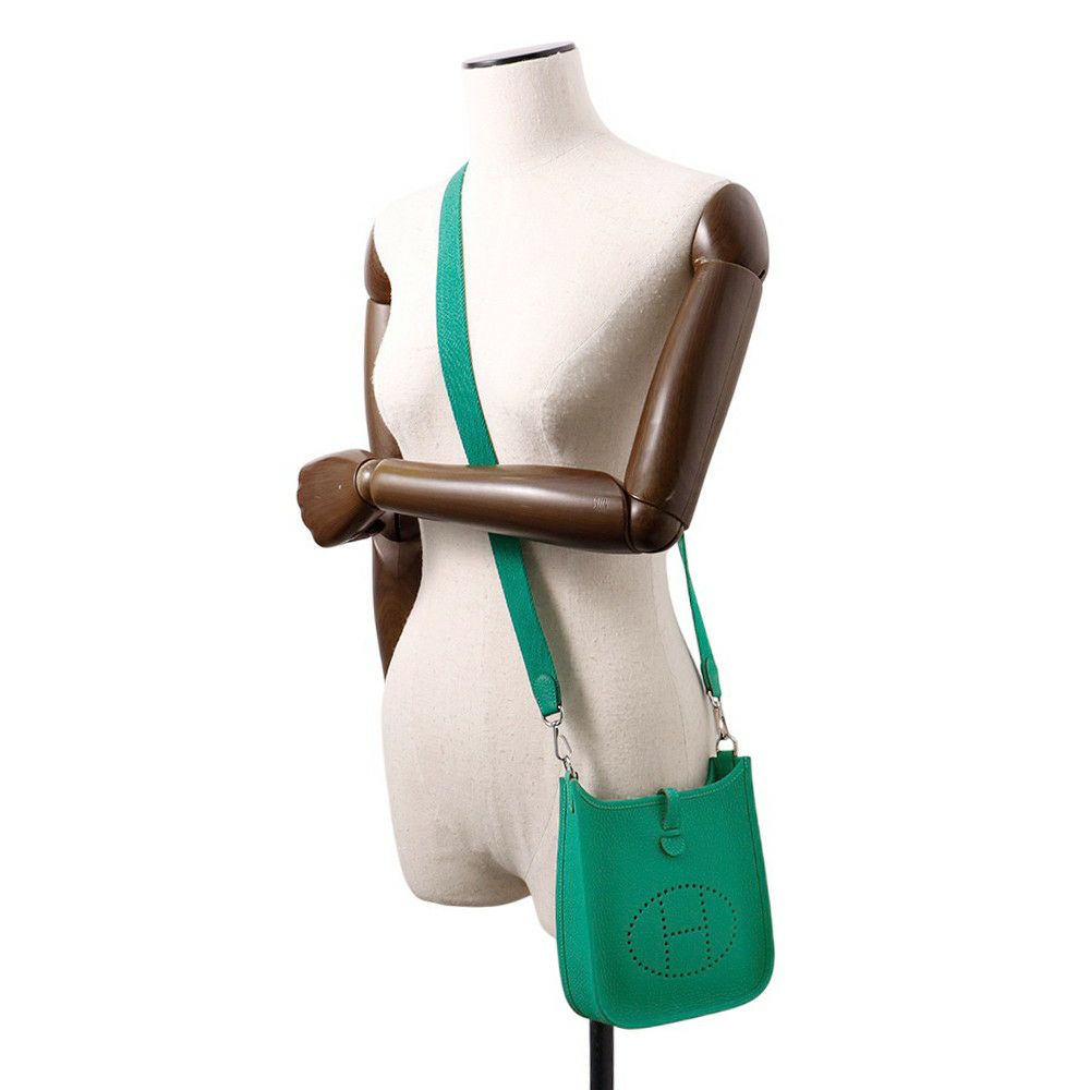 エルメス エブリンTPM アマゾン ヴェールヴェルティゴ/シルバー金具 トリヨンクレマンス K刻印