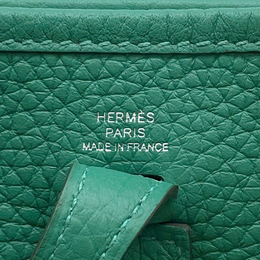 エルメス エブリンTPM アマゾン ヴェールヴェルティゴ/シルバー金具 トリヨンクレマンス K刻印