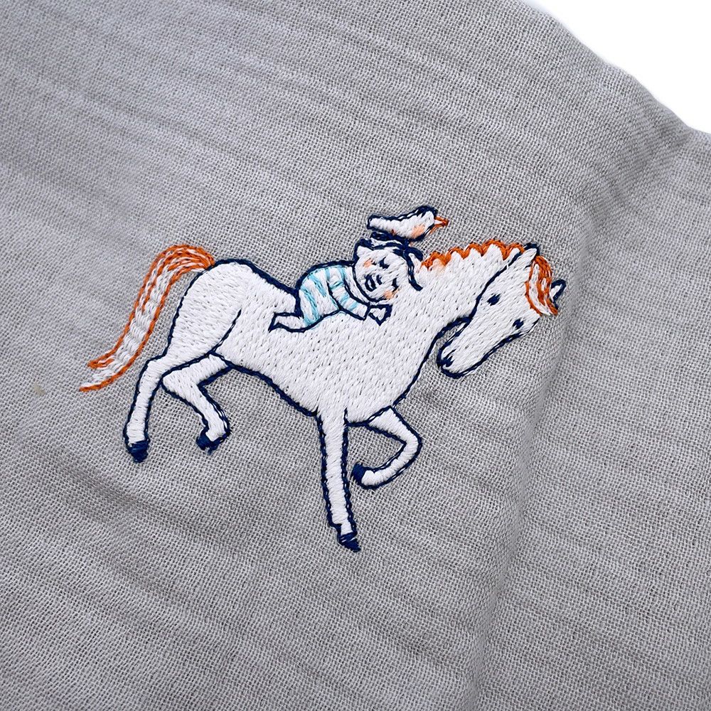 エルメス コットンガーゼ ガブリオル 4枚セット コットン HERMES ベビー ギフト