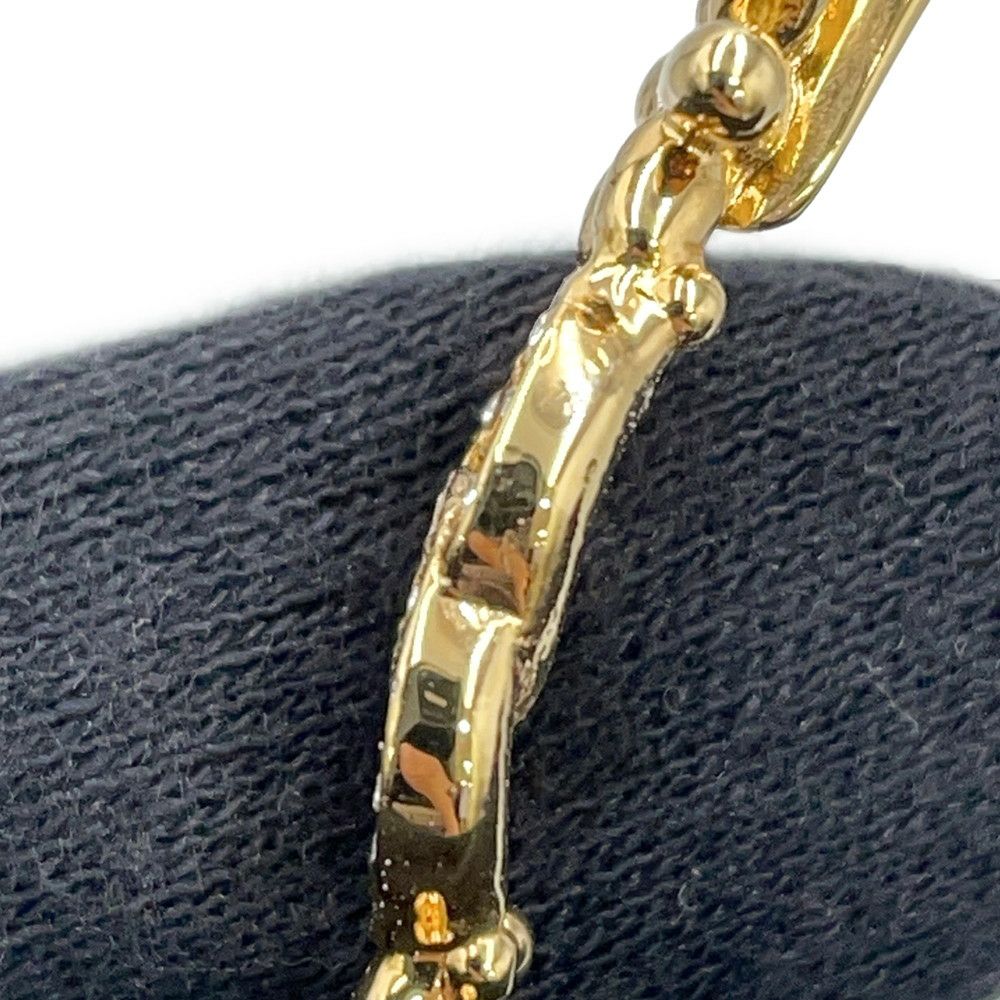 シャネル ネックレス ココマーク フラワー チョーカー ラインストーン ラムスキン I23A ABB327 CHANEL アクセサリー