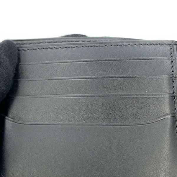 ベルルッティ 二つ折り財布 カリグラフィ レザー Berluti メンズ 黒