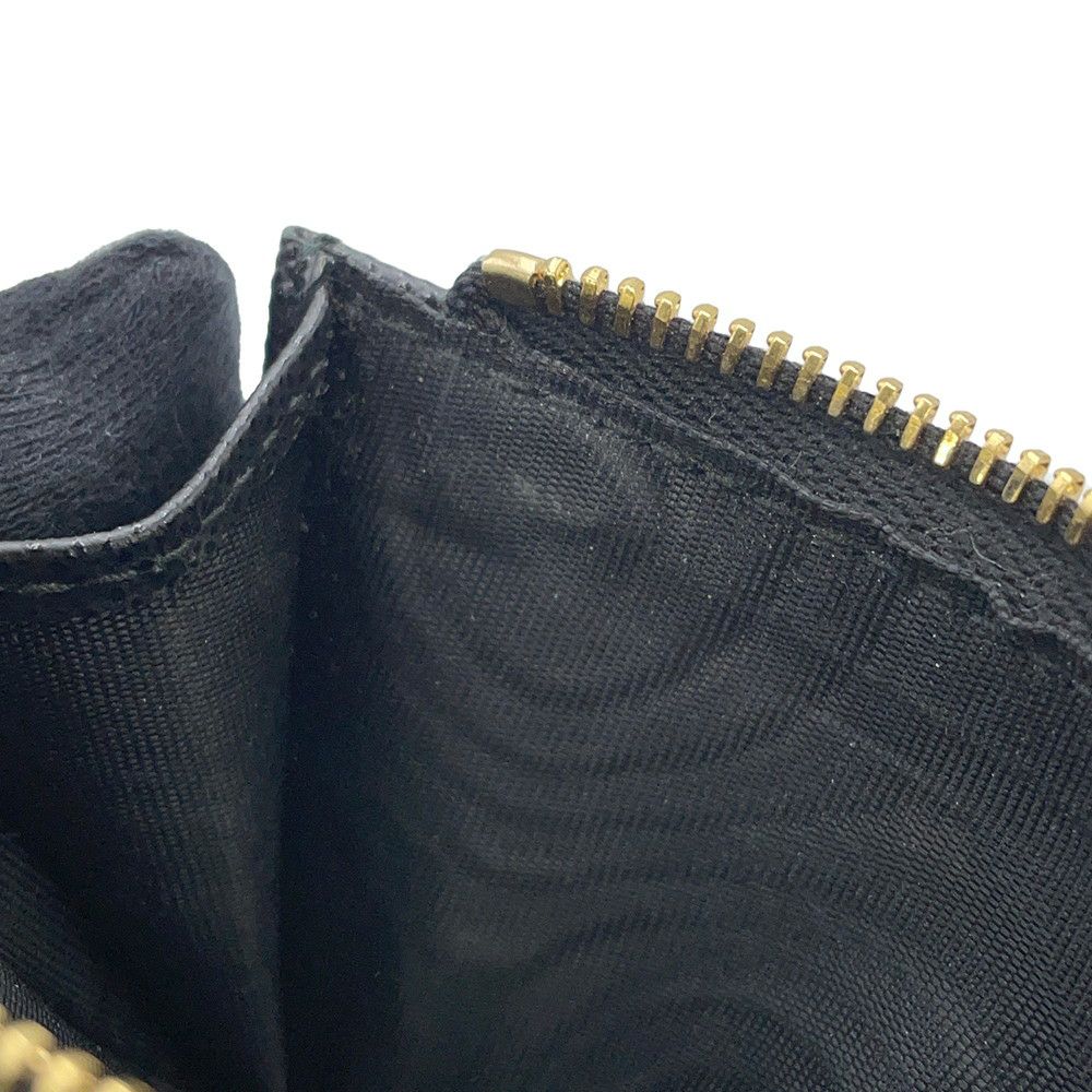 プラダ 二つ折り財布 サフィアーノマルチカラー 1ML050 PRADA 黒