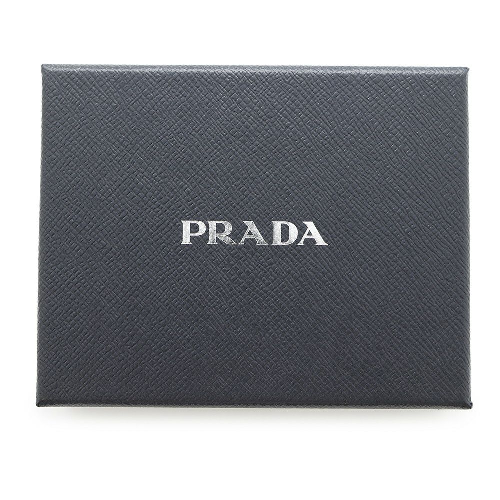 プラダ 二つ折り財布 サフィアーノマルチカラー 1ML050 PRADA 黒