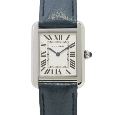 Cartier TANK SOLO LM WATCH タンク ソロ ウォッチ 中古)CARTIER カルティエ タンク ソロ LM WSTA0028（商品ID