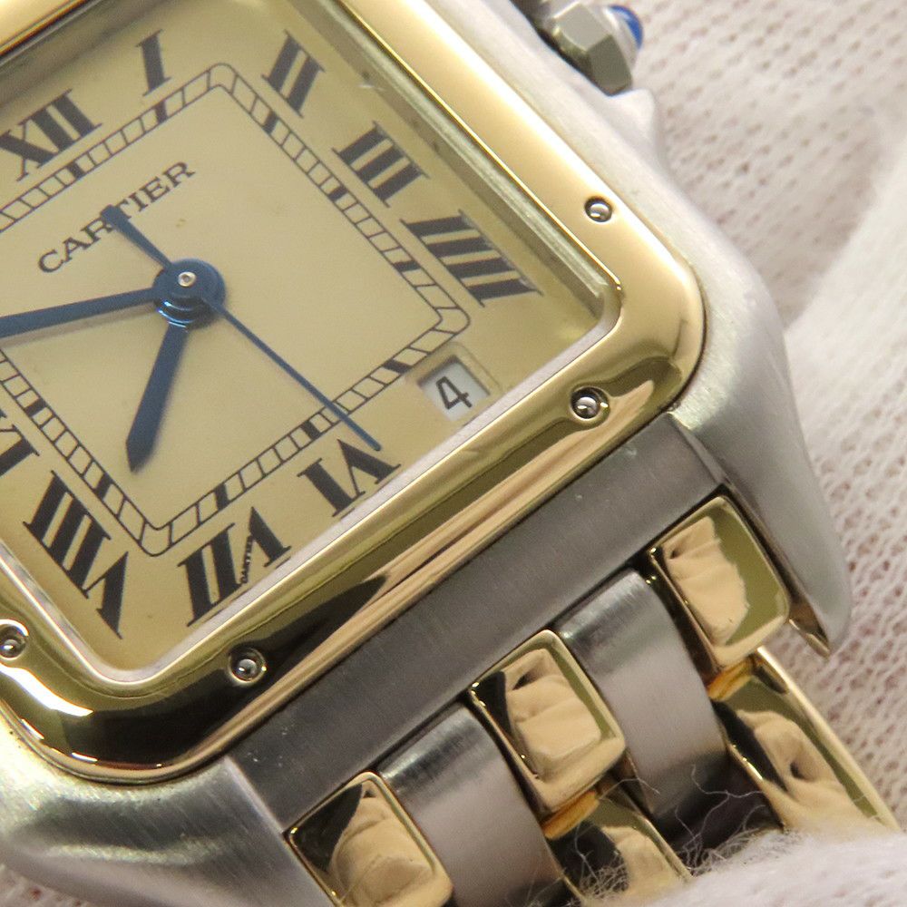 カルティエ パンテールMM 3ロウ 83083244 Cartier 腕時計 レディース アイボリー文字盤