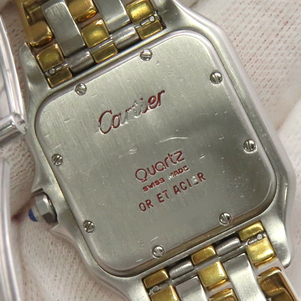 カルティエ パンテールMM 3ロウ 83083244 Cartier 腕時計 レディース アイボリー文字盤