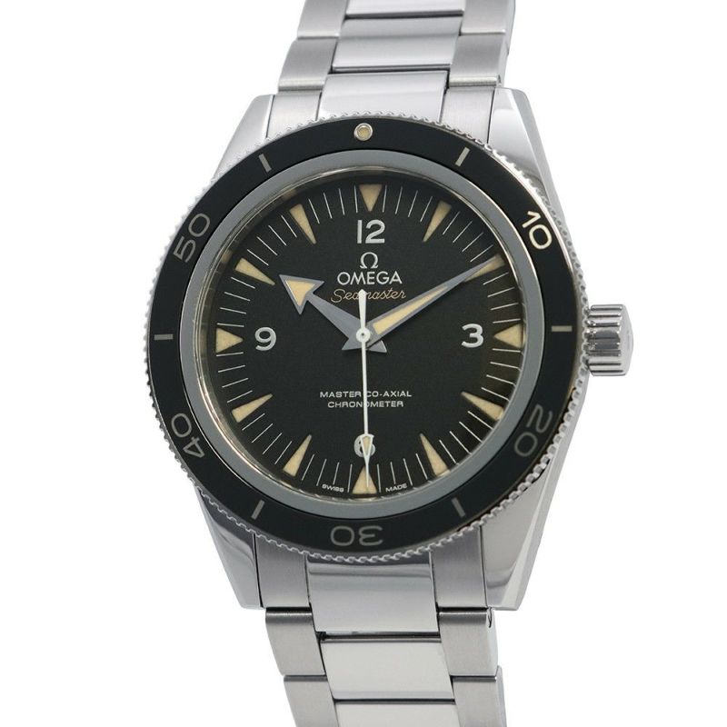 オメガ シーマスター300 マスターコーアクシャル 233.30.41.21.01.001 OMEGA 腕時計 黒文字盤
