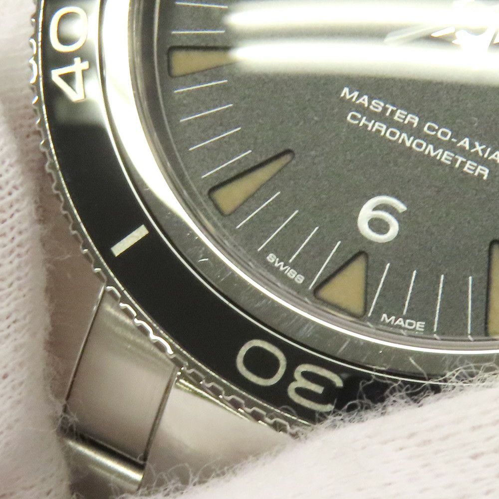 オメガ シーマスター300 マスターコーアクシャル 233.30.41.21.01.001 OMEGA 腕時計 黒文字盤
