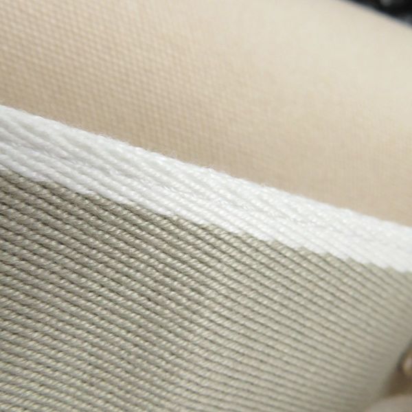 エルメス ポーチ ブリッド・ア・ブラックGM ベージュ/シルバー金具 キャンバス HERMES バッグ 小物入れ