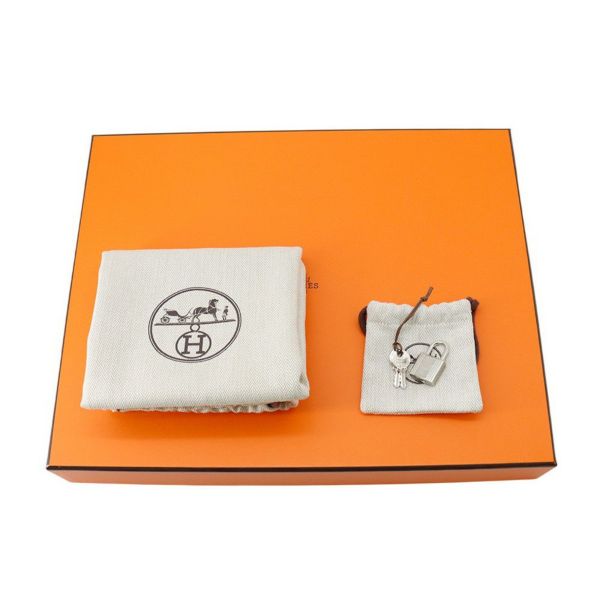 エルメス ハンドバッグ ピコタンロックMM べトン/シルバー金具 トリヨンクレマンス W刻印 HERMES トートバッグ