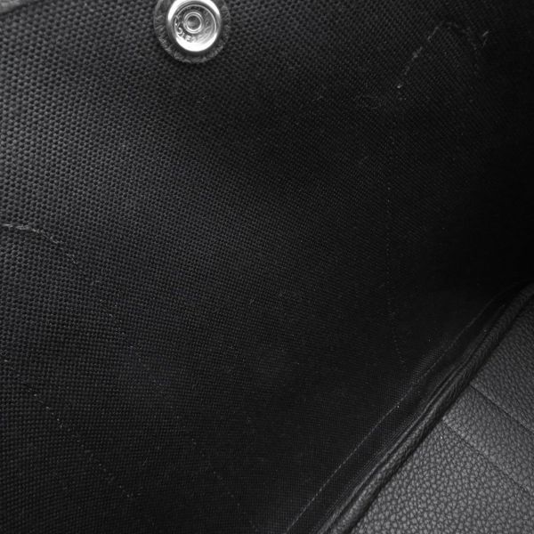 エルメス トートバッグ ガーデンパーティPM ブラック/シルバー金具 トワルミリタリー/ネゴンダ U刻印 HERMES 黒