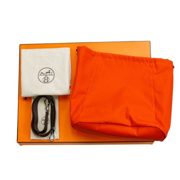 エルメス サックドパンサージュ グルーム SAC DE PANSAGE GROOM ネイビー/フー B刻印 2wayショルダー