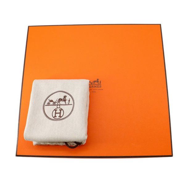 エルメス ハンドバッグ プリュム エラン28 ネイビー/シルバー金具 エプソン □N刻印