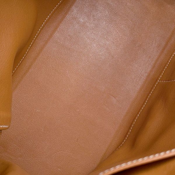 エルメス ハンドバッグ ケリー35 内縫い ゴールド/ゴールド金具 スイフト A刻印 2wayショルダー