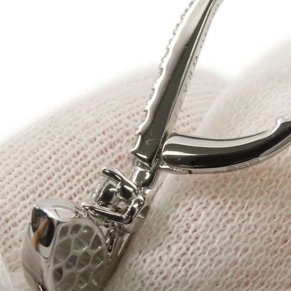 グラフ ピアス パヴェ バタフライ ミニ ダイヤモンド ドロップ イヤリング ダイヤ 計約1.43ct K18WGホワイトゴールド RGE1167