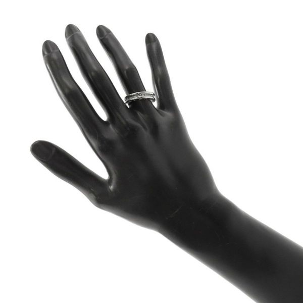 ブルガリ リング ビー・ゼロワン B-zero1 1バンド ダイヤモンド K18WGホワイトゴールド サイズ50 BVLGARI 指輪