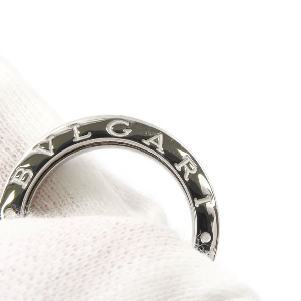 ブルガリ リング ビー・ゼロワン B-zero1 1バンド ダイヤモンド K18WGホワイトゴールド サイズ50 BVLGARI 指輪