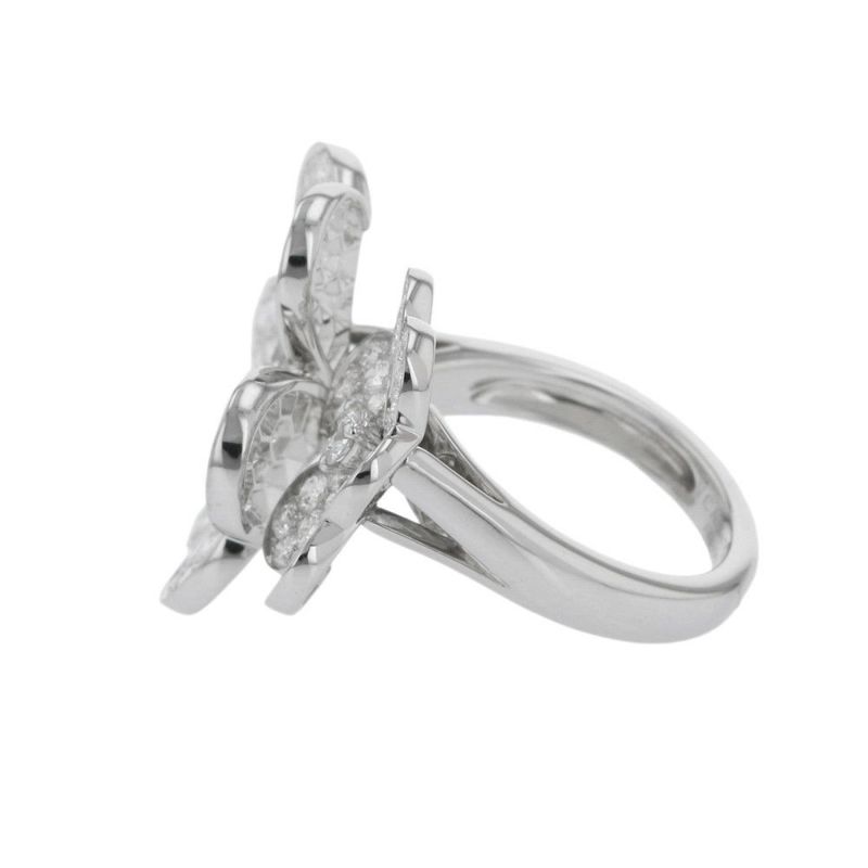 ヴァンクリーフ&アーペル リング フリヴォル アントレ レ ドア リング ダイヤモンド 112P 2.1ct K18WG サイズ50 VCARB67500