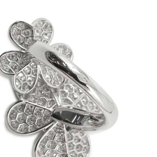 ヴァンクリーフ&アーペル リング フリヴォル アントレ レ ドア リング ダイヤモンド 112P 2.1ct K18WG サイズ50 VCARB67500