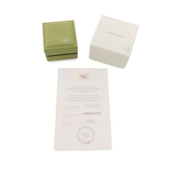 ヴァンクリーフ&アーペル リング フリヴォル アントレ レ ドア リング ダイヤモンド 112P 2.1ct K18WG サイズ50 VCARB67500