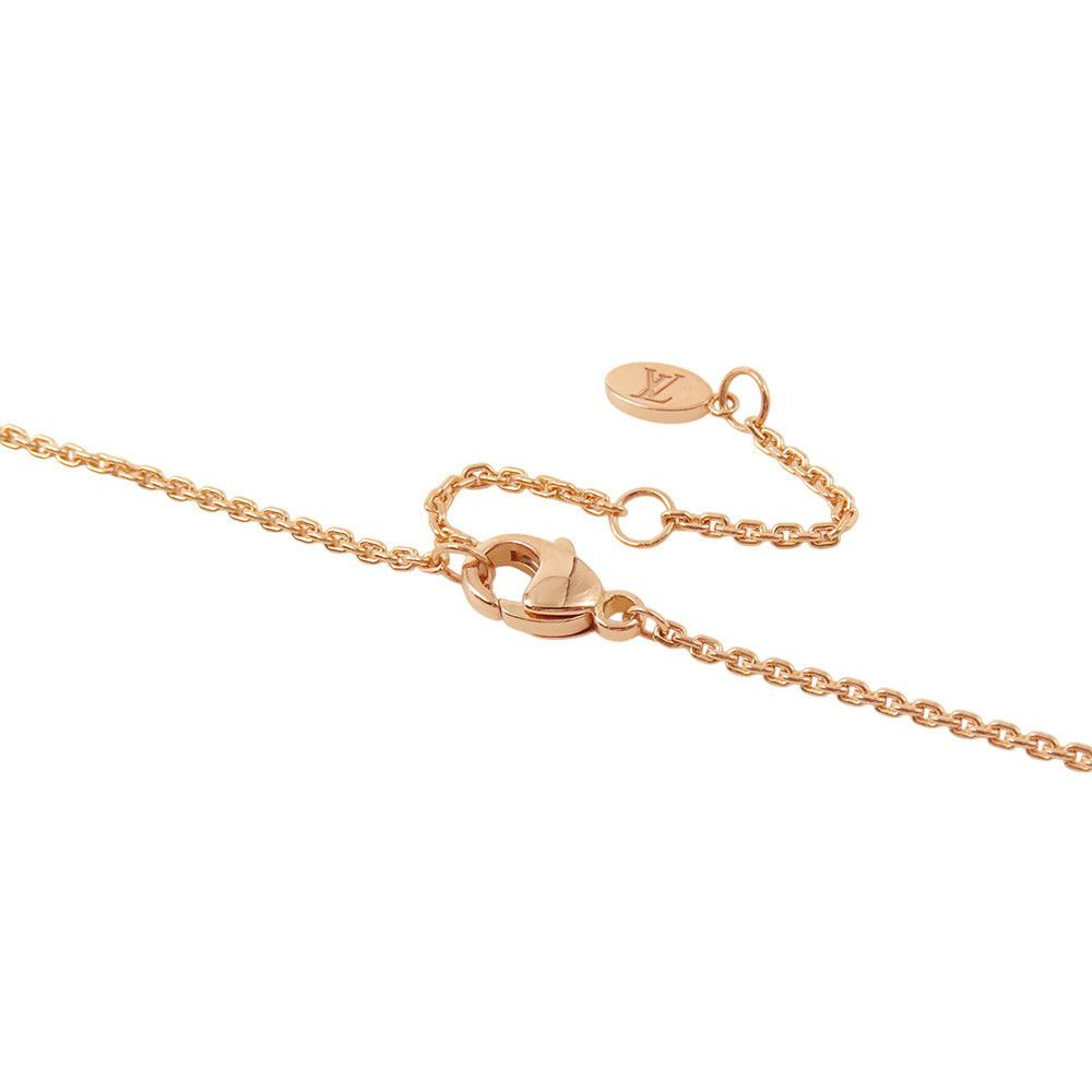 ルイヴィトン ネックレス ペンダント オンブレ ブロッサム ダイヤモンド 21P 計約0.1ct K18PGピンクゴールド Q03083 LOUIS VUITTON