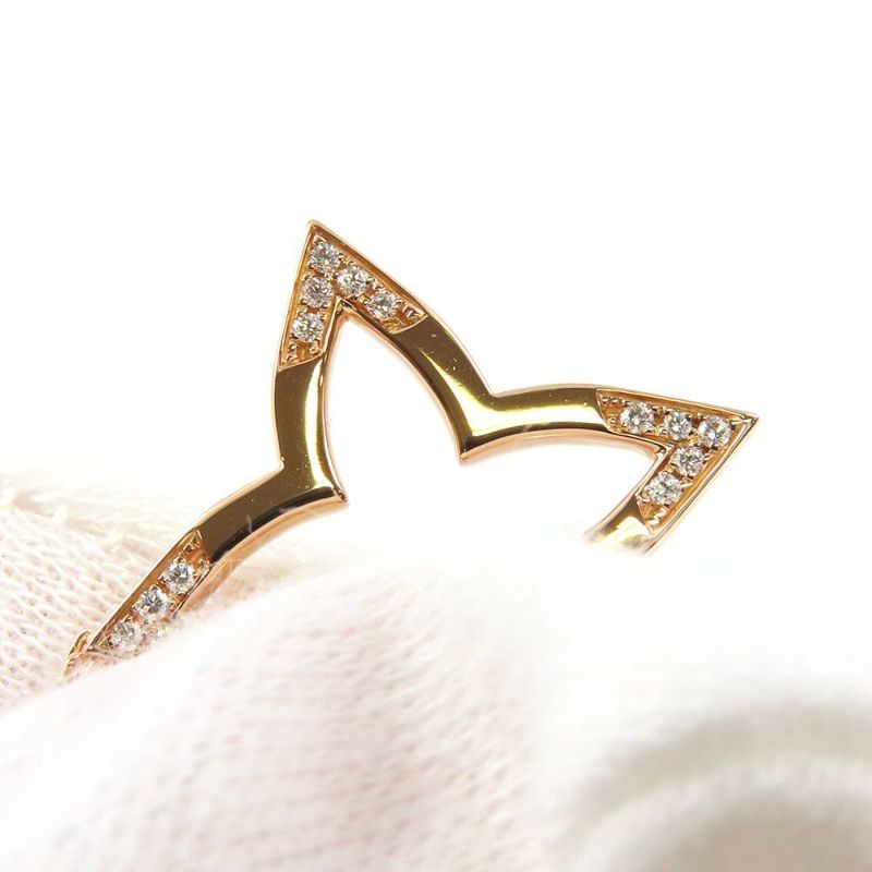 ルイヴィトン ネックレス ペンダント オンブレ ブロッサム ダイヤモンド 21P 計約0.1ct K18PGピンクゴールド Q03083 LOUIS VUITTON