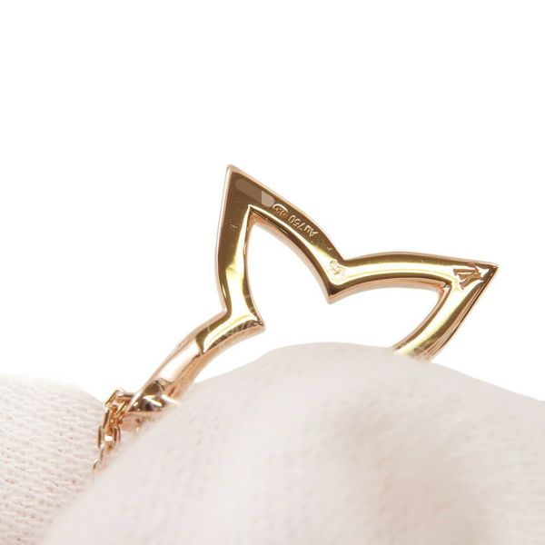 ルイヴィトン ネックレス ペンダント オンブレ ブロッサム ダイヤモンド 21P 計約0.1ct K18PGピンクゴールド Q03083 LOUIS VUITTON