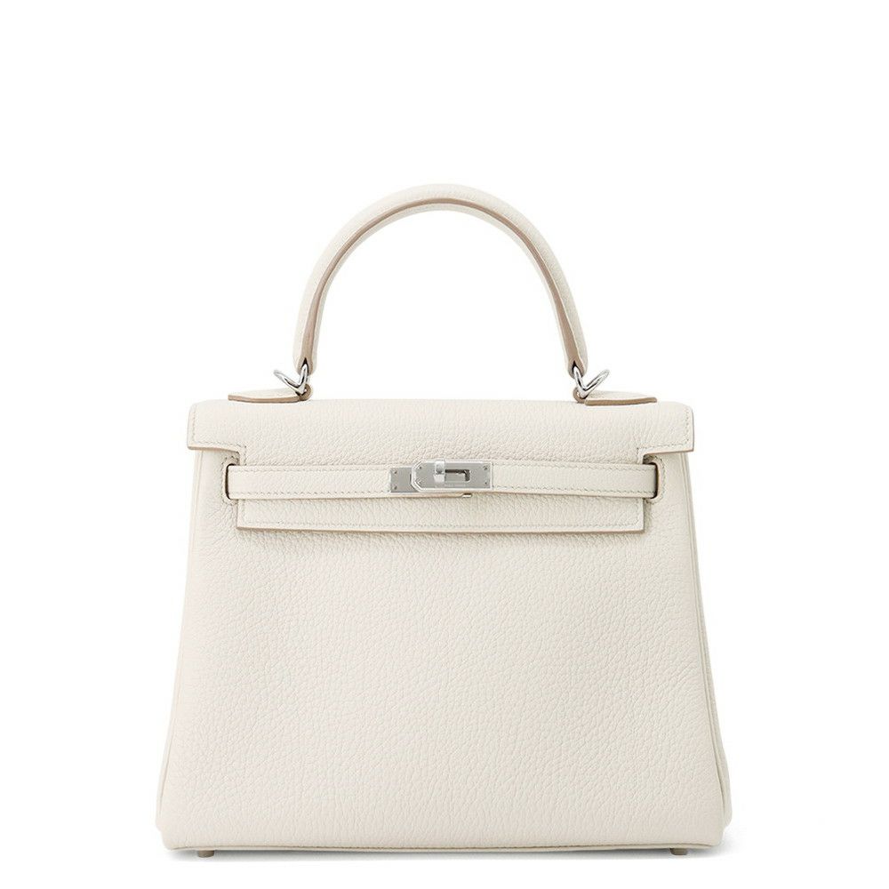 エルメス ハンドバッグ ケリー25 内縫い ベトン/シルバー金具 トゴ K刻印 2wayショルダー