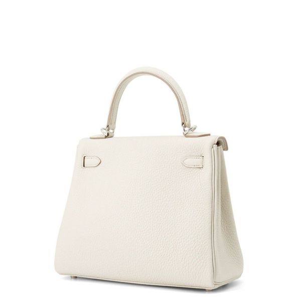 エルメス ハンドバッグ ケリー25 内縫い ベトン/シルバー金具 トゴ K刻印 2wayショルダー