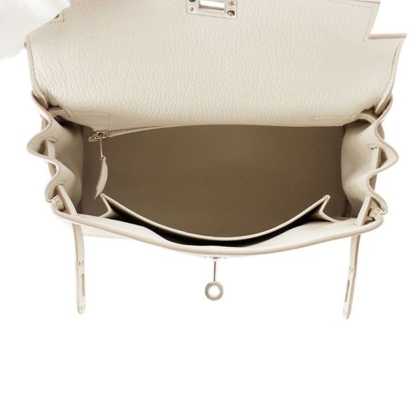 エルメス ハンドバッグ ケリー25 内縫い ベトン/シルバー金具 トゴ K刻印 2wayショルダー