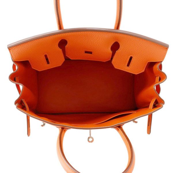 エルメス バーキン30 フー/シルバー金具 トゴ A刻印 HERMES Birkin ハンドバッグ