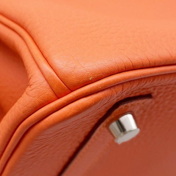 エルメス バーキン30 フー/シルバー金具 トゴ A刻印 HERMES Birkin ハンドバッグ
