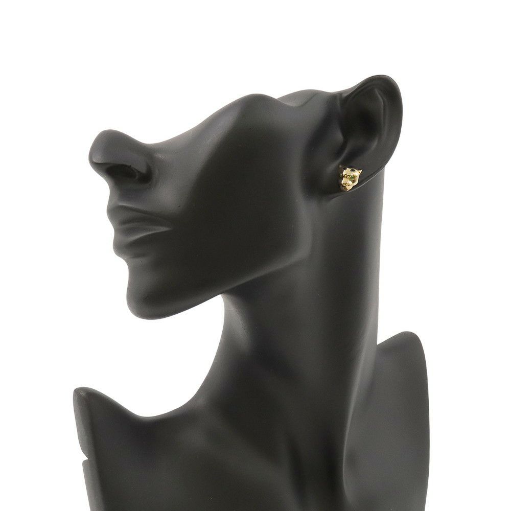 カルティエ ピアス パンテール ドゥ カルティエ イヤリング ツァボライトガーネット オニキス K18YGイエローゴールド B8301509 Cartier