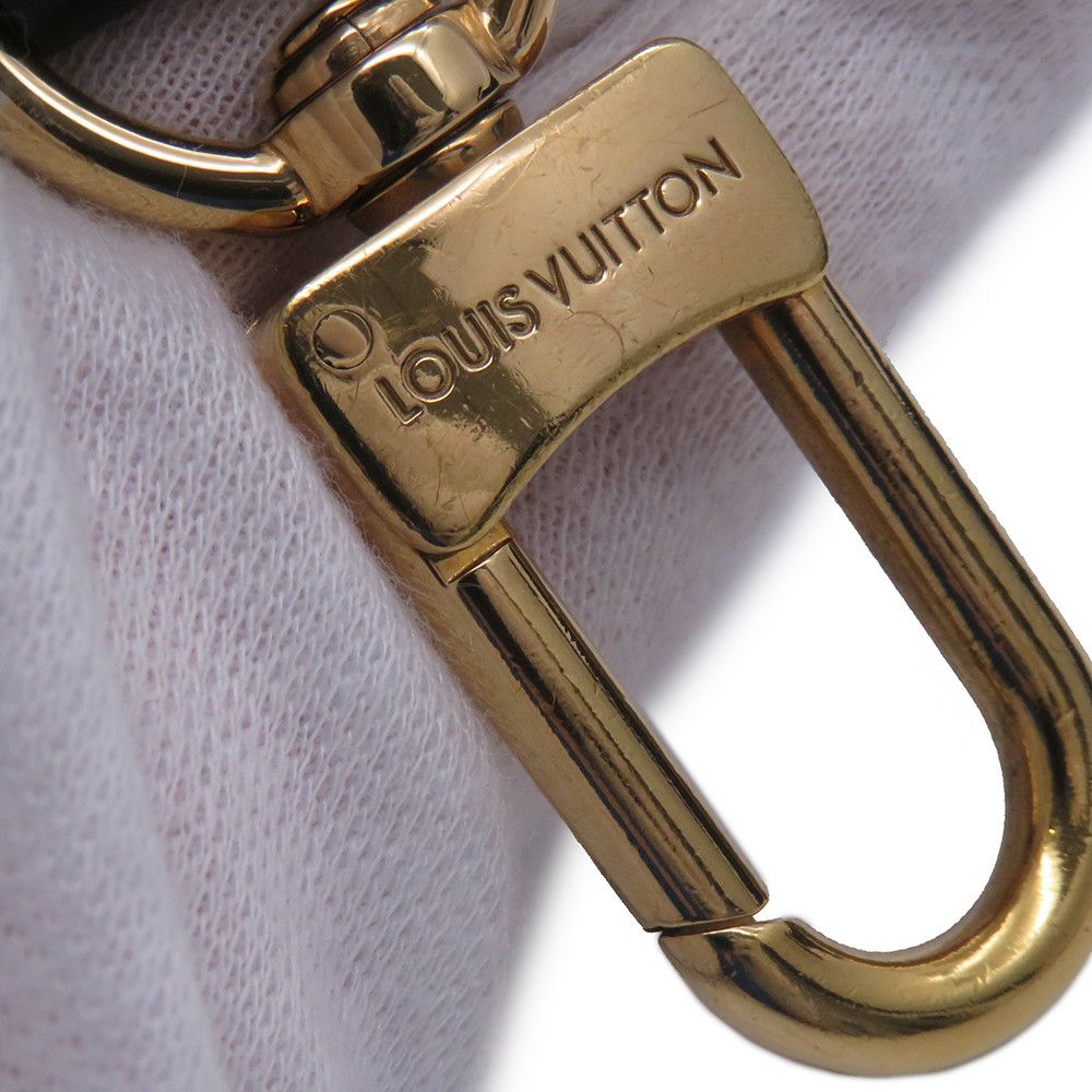 ルイヴィトン ショルダーバッグ モノグラム/ラムレザー クッサンPM M57790 LOUIS VUITTON 3wayクラッチ ブラック 黒