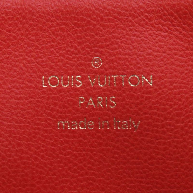 ルイヴィトン ショルダーバッグ モノグラム/ラムレザー クッサンPM M57790 LOUIS VUITTON 3wayクラッチ ブラック 黒