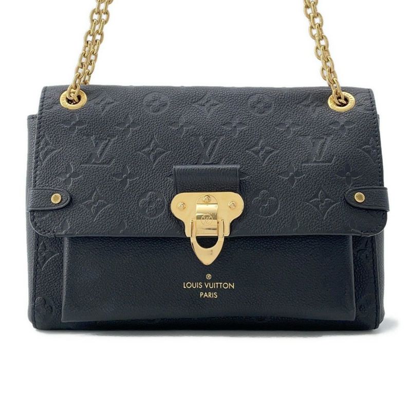 ルイヴィトン チェーンショルダーバッグ モノグラム・アンプラント ヴァヴァンPM M44151  ヴィトン バッグ 黒 ブラック