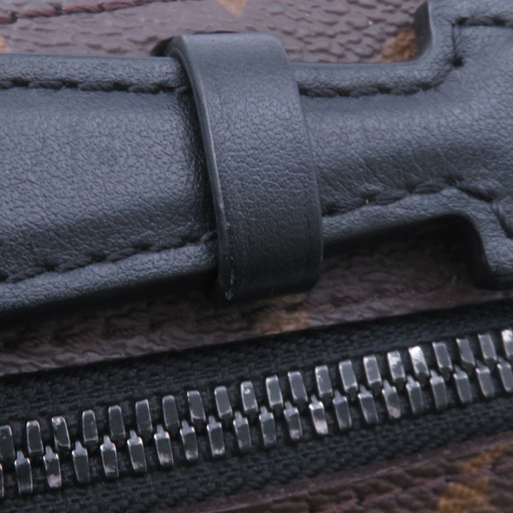 ルイヴィトン ショルダーバッグ モノグラム・マカサー ハンドル・ソフトトランク M45935 ヴィトン バッグ 黒 ブラック