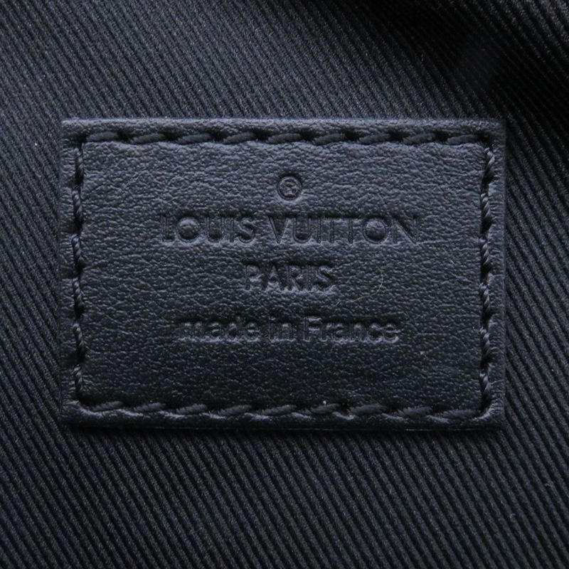 ルイヴィトン ショルダーバッグ モノグラム・マカサー ハンドル・ソフトトランク M45935 ヴィトン バッグ 黒 ブラック