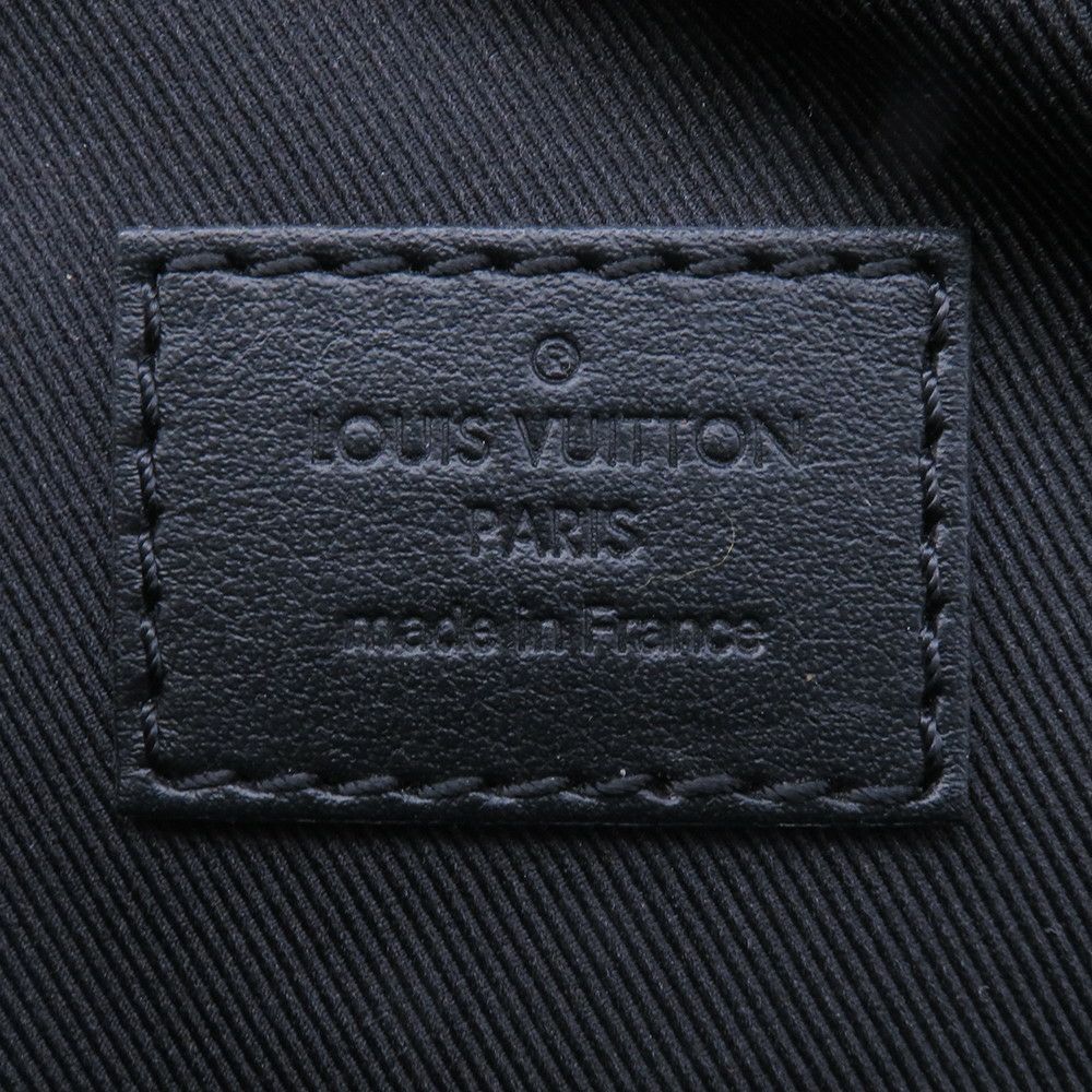 ルイヴィトン ショルダーバッグ モノグラム・マカサー ハンドル・ソフトトランク M45935 ヴィトン バッグ 黒 ブラック