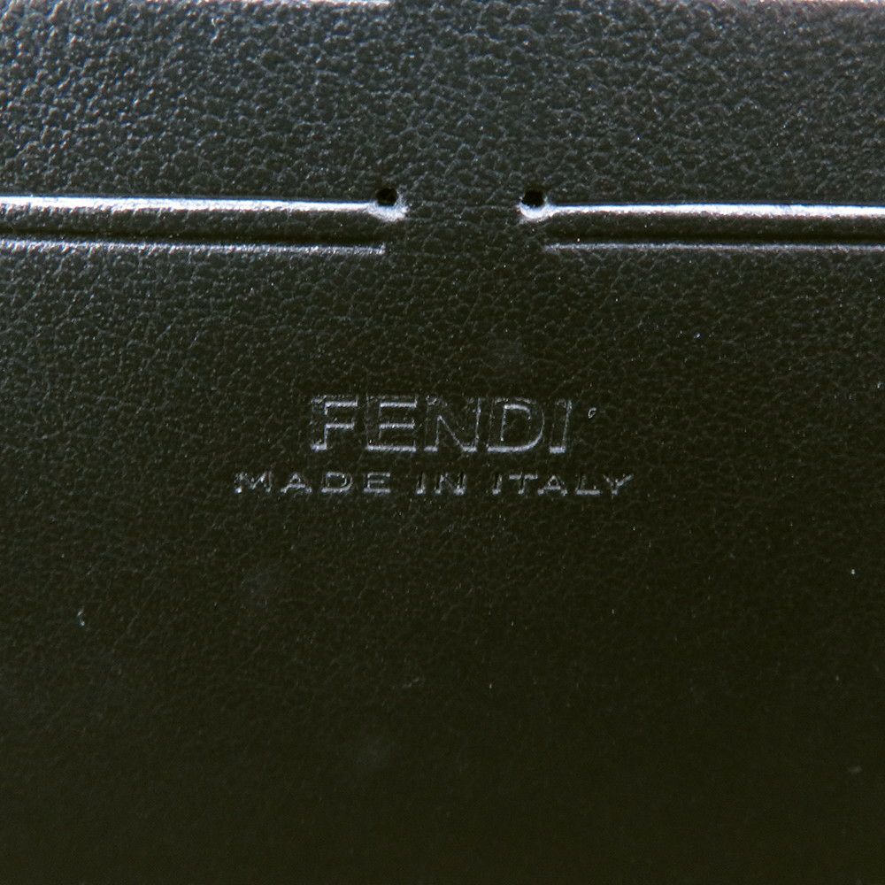 フェンディ ショルダーバッグ フェンディリシャス バゲット ソフトトランク ズッカ柄 7VA565 2024ウィンターホリデーメンズコレクション