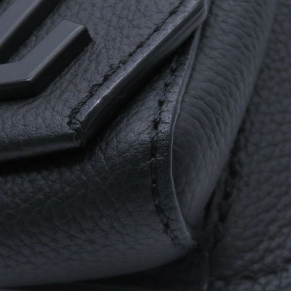 ルイヴィトン ボディバッグ グレインレザー テイクオフ・スリング M57081 ヴィトン ブラック 黒