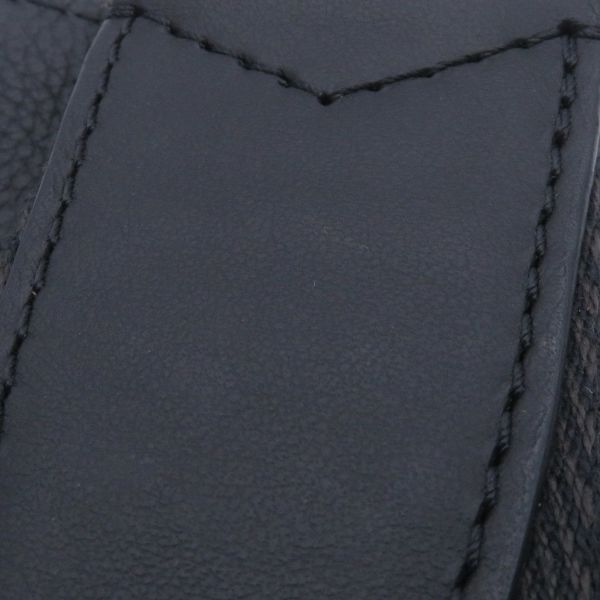 ルイヴィトン ボディバッグ グレインレザー テイクオフ・スリング M57081 ヴィトン ブラック 黒