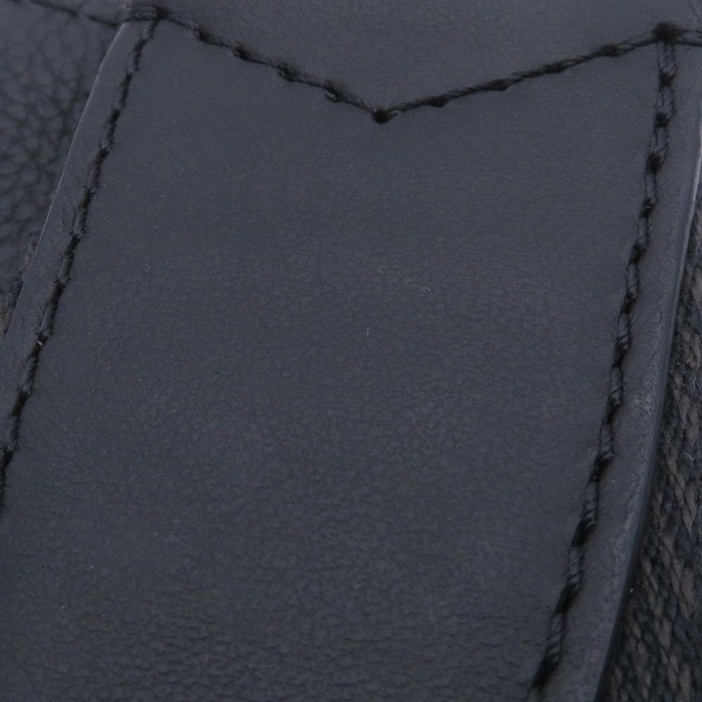 ルイヴィトン ボディバッグ グレインレザー テイクオフ・スリング M57081 ヴィトン ブラック 黒