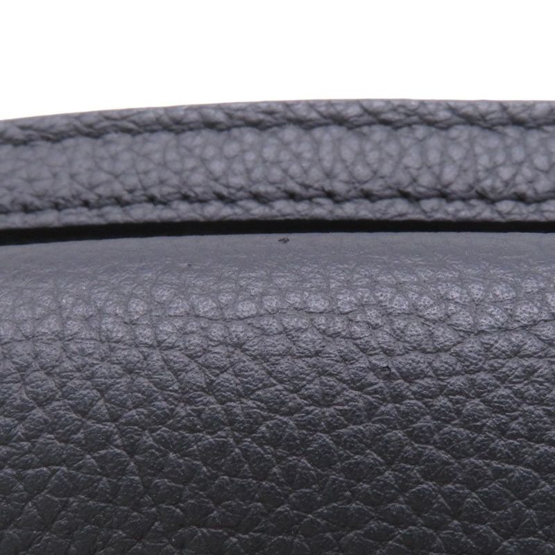 ルイヴィトン ボディバッグ グレインレザー テイクオフ・スリング M57081 ヴィトン ブラック 黒