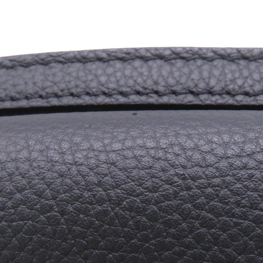 ルイヴィトン ボディバッグ グレインレザー テイクオフ・スリング M57081 ヴィトン ブラック 黒