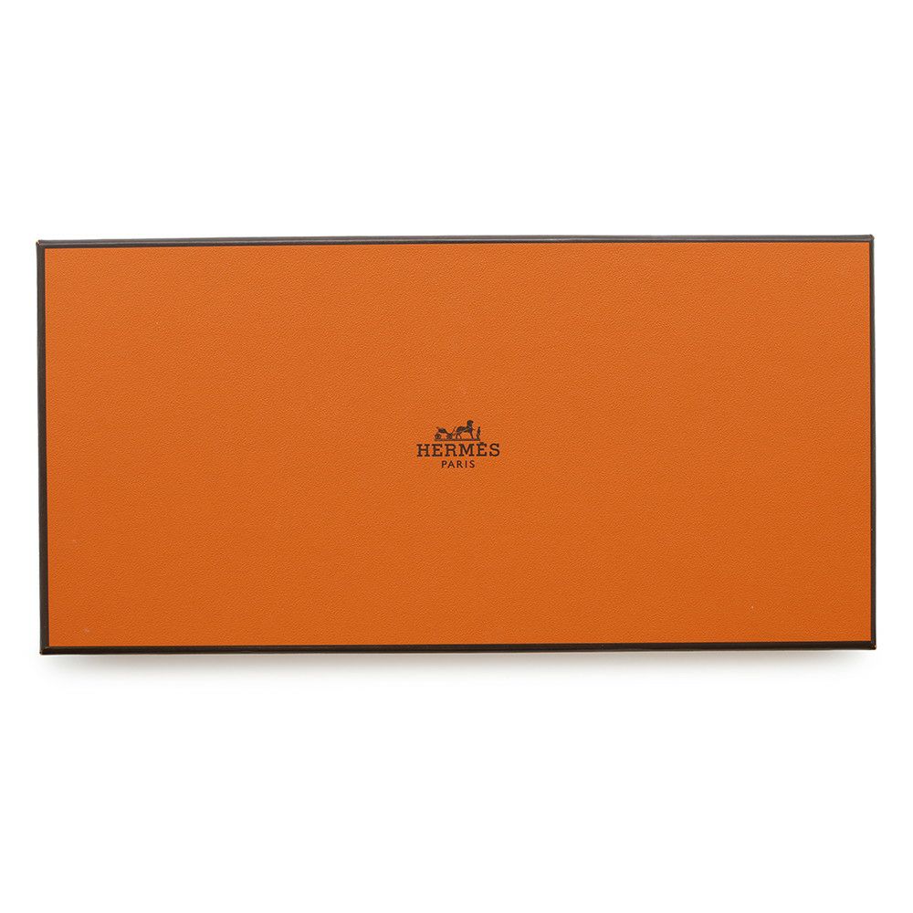 エルメス 長財布 ドゴンロング エトゥープ/シルバー金具 トゴ X刻印 HERMES 財布